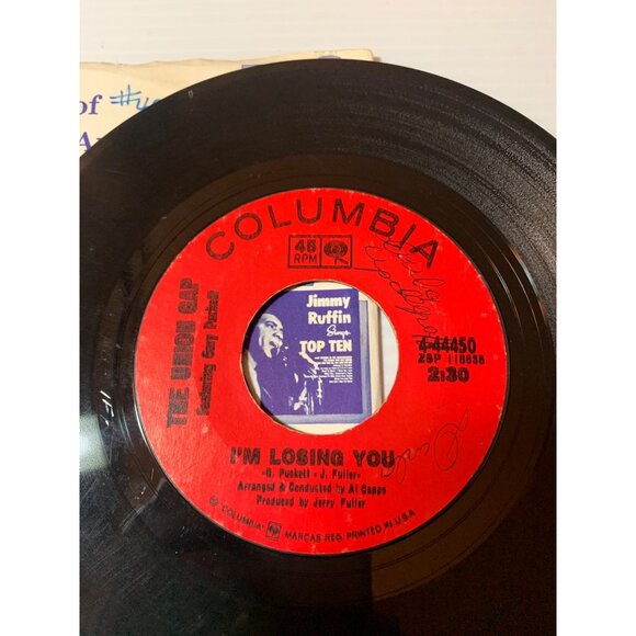 The Union Gap 45 RPM Vinyl Record Young Girl & Im Losing You Columbia 4-44450 19 - Picture 2 of 5